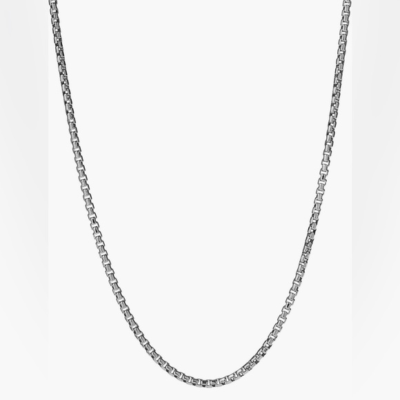Degs & Sal sterling silver box chain